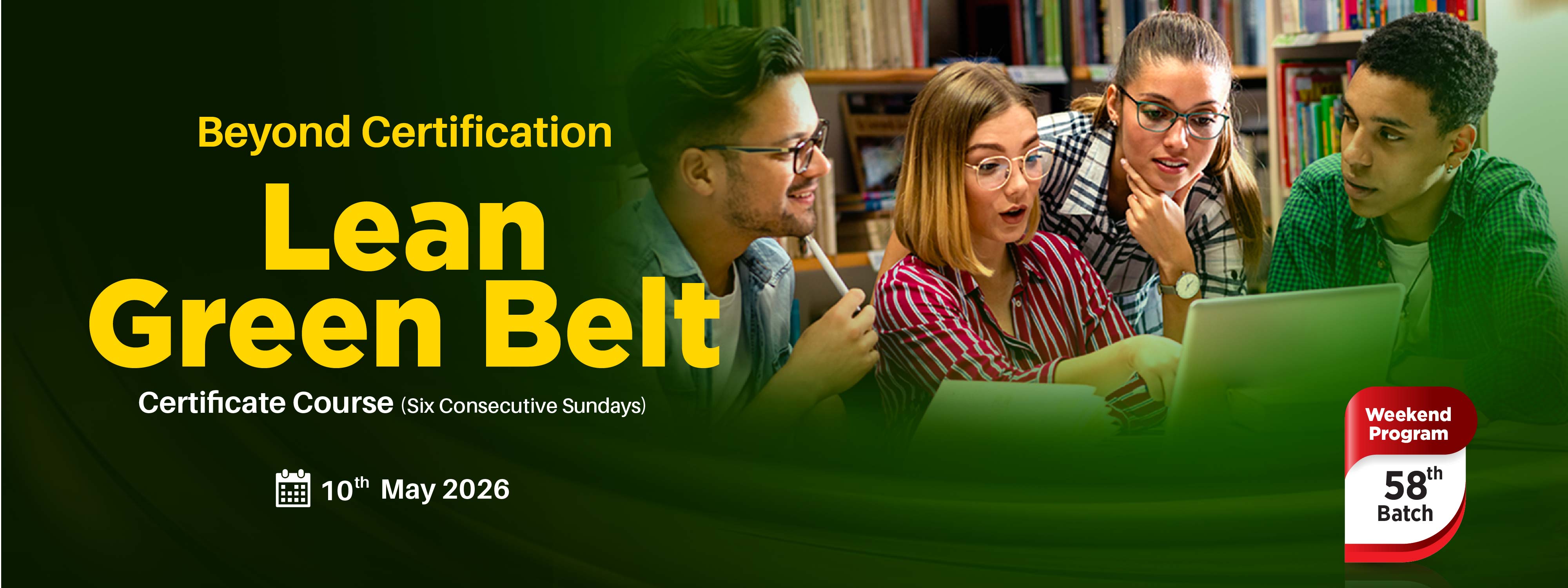 Lean Green Belt Certificate Course